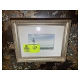 GROUP OF FRAMED LIGHTHOUSE THEMED WALL ART, APPROX