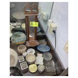 MISC GROUP INCLUDING, ASH TRAYS, TRINKET BOXES, WO