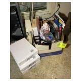 MISCELLANEOUS GROUP OF OFFICE SUPPLIES INCLUDING C