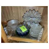 CONTENTS MIDDLE SHELF RIGHT SIDE CHINA CABINET INC
