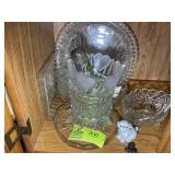 CONTENTS BOTTOM SHELF LEFT SIDE CHINA CABINET INCL