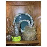 CONTENTS OF TOP RIGHT SHELF CHINA CABINET MISCELLA