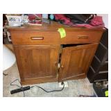 ONE DRAWER TWO-DOOR CABINET, 38 IN BY 16 IN BY 32