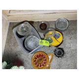LARGEST ASSORTMENT OF ASHTRAYS VARIOUS SIZES SHAPE