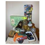 CONTENTS ON TOP OF PLASTIC STORAGE TOWER, PENCIL S
