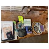 MISC GROUP OF COSTUME JEWELRY, EARRINGS, NECKLACES