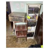 TWO BOOKSHELVES WITH ASSORTED BOOKS 12' X 12' X 32