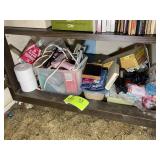 BOTTOM SHELF OF CABINET, CRAFTING AND OFFICE SUPPL