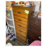 6 DRAWER LINGERIE CHEST, NO CONTENTS, 20 IN X 16 I