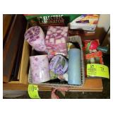 GROUP OF DECORATIVE CANDLES AND PLUG INS
