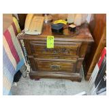 2 DRAWER NIGHT STAND, 23.5 IN X 16 IN X 24 IN, NO