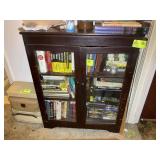 TWO DOOR DISPLAY CABINET, 36 IN X 11 IN X 45 IN, C