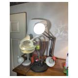 GROUP OF MISC LAMPS, UP TO 22 IN TALL