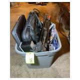 TOTE WITH MISCELLANEOUS ELECTRONICS AND OFFICE SUP
