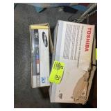 MISC GROUP INCLUDING TOSHIBA DVD VHS PLAYER, SAMSU
