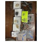 GROUP OF ASSORTED COSTUME, JEWELRY BRACELETS NECKL
