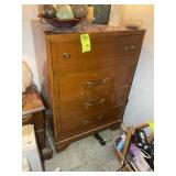 VINTAGE DRAWER DRESSER, 28 IN X 17.5 IN X 42 IN, N