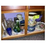 CONTENTS OF CABINET AND SUNROOM INCLUDING MISCELLA