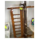 FULL SIZE WOODEN HEAD BOARD WITH METAL FRAME