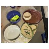 GROUP OF MISC POTTERY, BOWLS