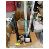 BOX WITH MISC WINTER FREEZE FAUCET PROTECTORS, COR