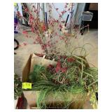 LARGE GROUP OF ARTIFICIAL FLOWERS