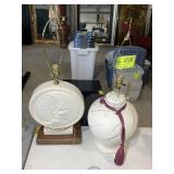 MOON LAMP 30.5 IN TALL OTHER 29.5 IN TALL