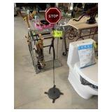 STOP PARKING SIGN, 50 IN TALL