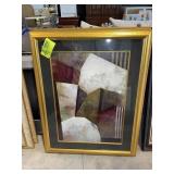 GROUP OF 3 ABSTRACT PRINTS, APPEAR TO BE ROSE EDWA