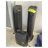 PAIR OF IONIC BREEZE AIR PURIFIERS AND HIMIDIFIER