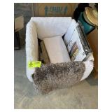 BOX WITH MISC BATH MATH, AND JUMBO GARMENT CLOSETS