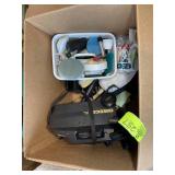 BOX INCLUDING BLACK AND DECKER SCUM SCRUBBER, AND