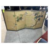 4 PANNEL ORIENTAL THEMED DECORATIVE WALL ART, 69 I