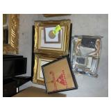 GROUP OF ASSORTED SIZE PICTURE FRAMES, UP TO 26 IN