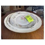 GROUP OF CHINA SERVING PLATTERS