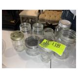 GROUP OF MISC CANNING JARS