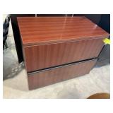 TWO DRAWER LEGAL FILE CABINET, 35.5 IN X 20 IN X 1