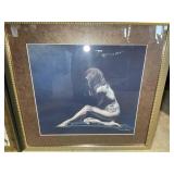 PAIR OF FRAMED ART, SPA DAY IV AND OUT OF SHADOWS