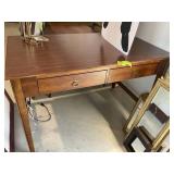 AMERICAN OF MARTINSVILLE TWO DRAWER DESK, 48 IN X