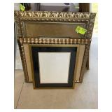 GROUP OF LARGE PICTURE FRAMES, 18 IN X 22 IN UP TO
