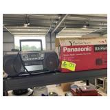 PANASONIC RXFS410 AND AIWA BOOM BOXES