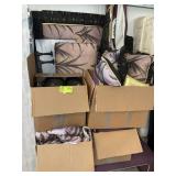 KING SIZE BED, HEAD BOARD, FOOTBOARD, SIDE RAILS,