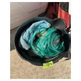 BUCKET WITH MISC CAST NETS