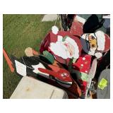 LARGE GROUP OF OUTDOOR HOLIDAY Dï¿½COR