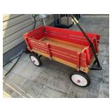 RADIO FLYER TOWN AND COUNTRY WOODEN WAGON