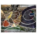MISC GROUP INCLUDING SUN CATCHERS, WIND CHIMES, ET