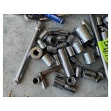 GROUP OF MISC TOOLS, SOCKETS MOSTLY CRAFTSMAN