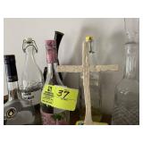GROUP OF MISC DECORATIVE BOTTLES