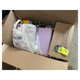 BOX CRAFT SUPPLIES AND CHILDREN BOOKS