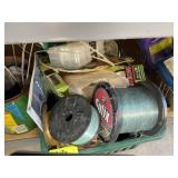 GROUP OF TACKLE AND SUPPLIES